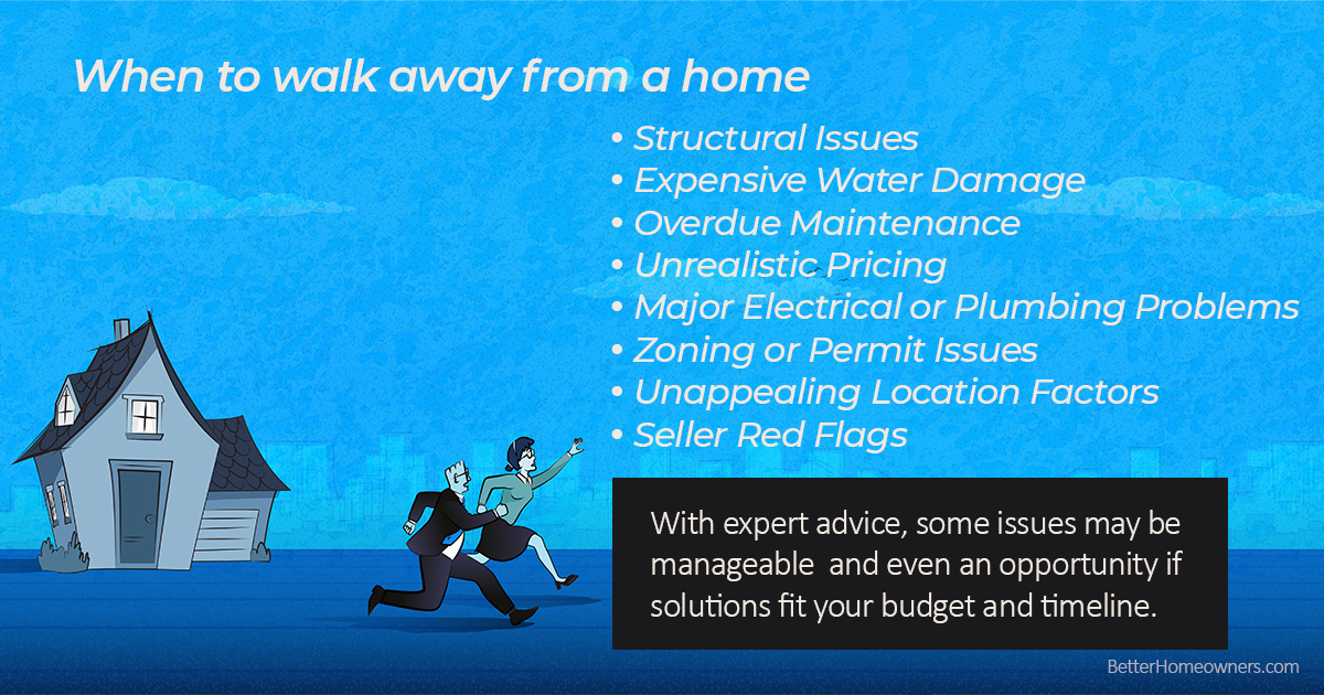 When to walk away from a home