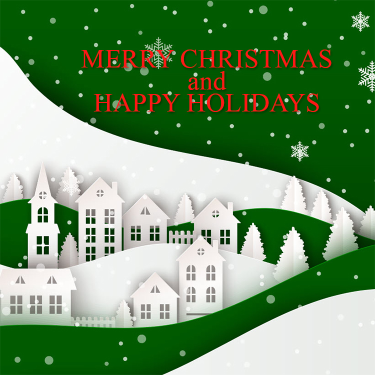 Merry Christmas and Happy Holidays