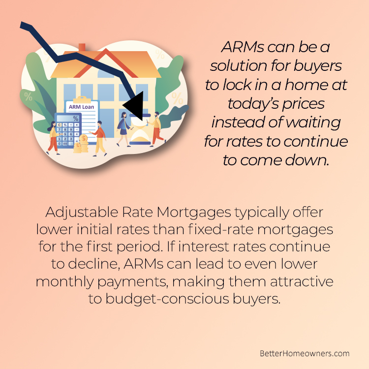 ARMs can be a solution for buyers