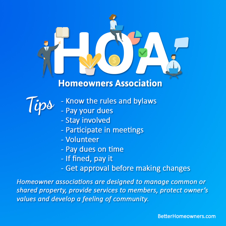 Homeowners Association Tips