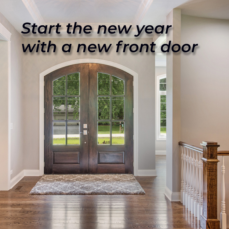 Start the year with a new front door
