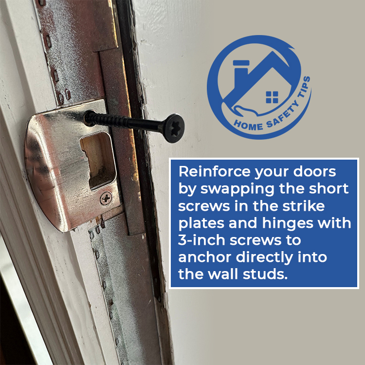 Reinforce your outside doors