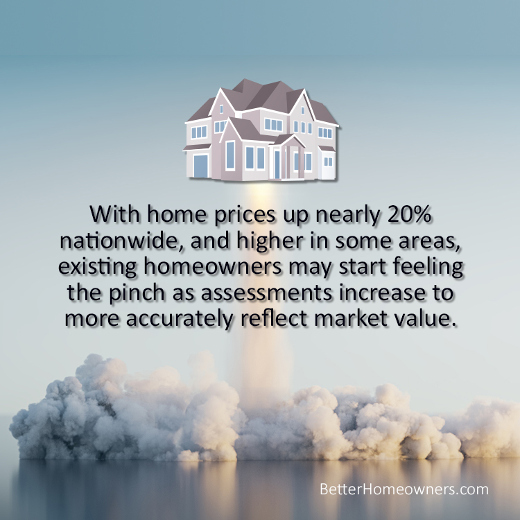 Another factor contributing to higher homeownership costs