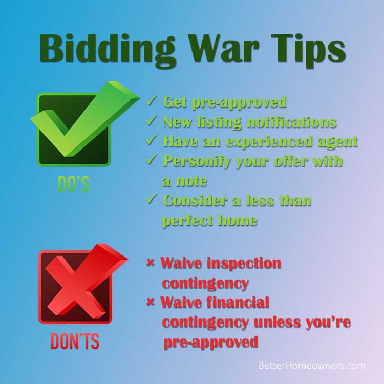 Bidding War Tips