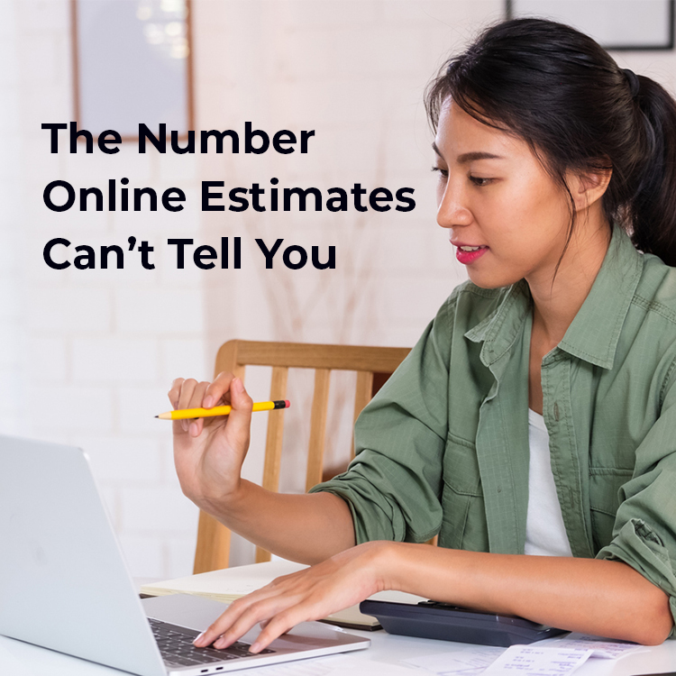 The Number Online Estimates Can