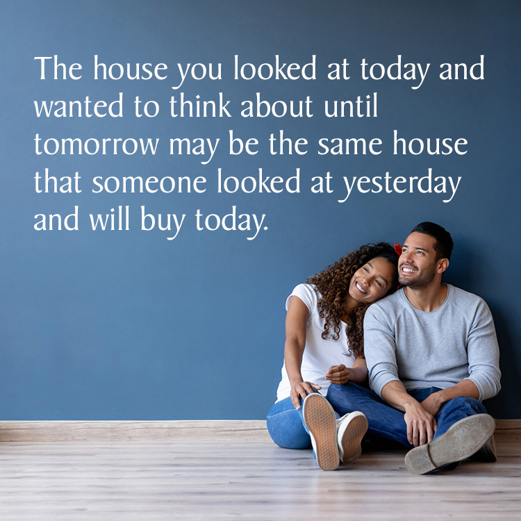 The House You Looked At Today...