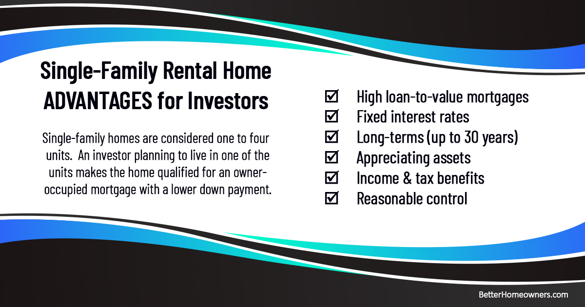 SingleFamily Rental Home Advantages for Investors