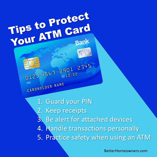 Protect your ATM card