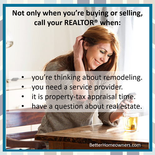 Call Your REALTOR