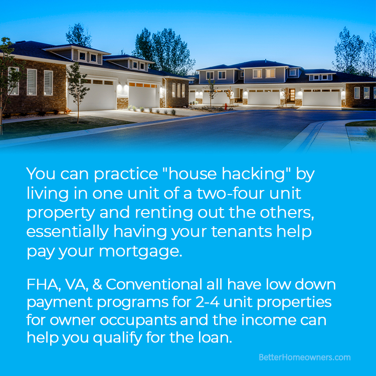"House Hacking" to become an investor