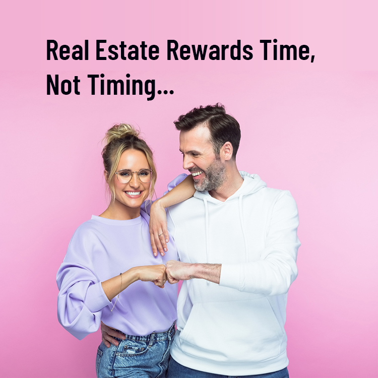 Real Estate Rewards Time...Not Timing